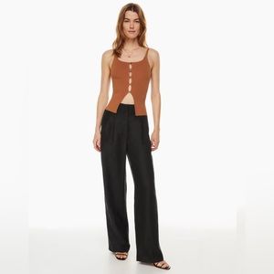 Aritzia Wilfred effortless pants in black